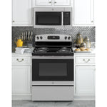 GE STAINLESS MICROWAVE - Pearl Silver|Black - Microwaves - Additional View 2