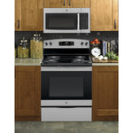 GE STAINLESS MICROWAVE - Pearl Silver|Black - Microwaves - Additional View 3