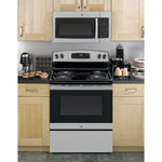 GE STAINLESS MICROWAVE - Pearl Silver|Black - Microwaves - Additional View 4