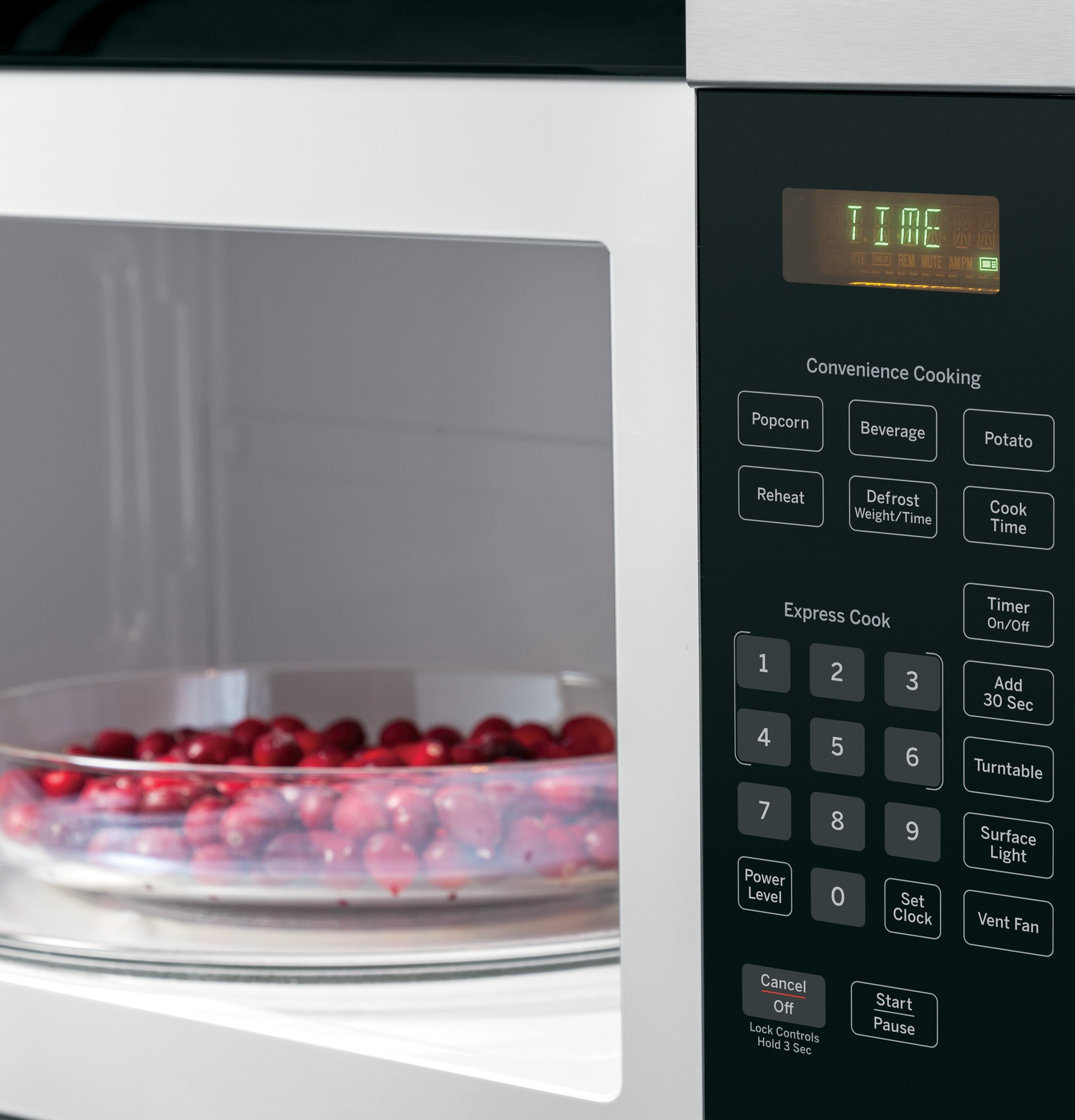 GE STAINLESS MICROWAVE - Pearl Silver|Black - Microwaves - Additional View 7