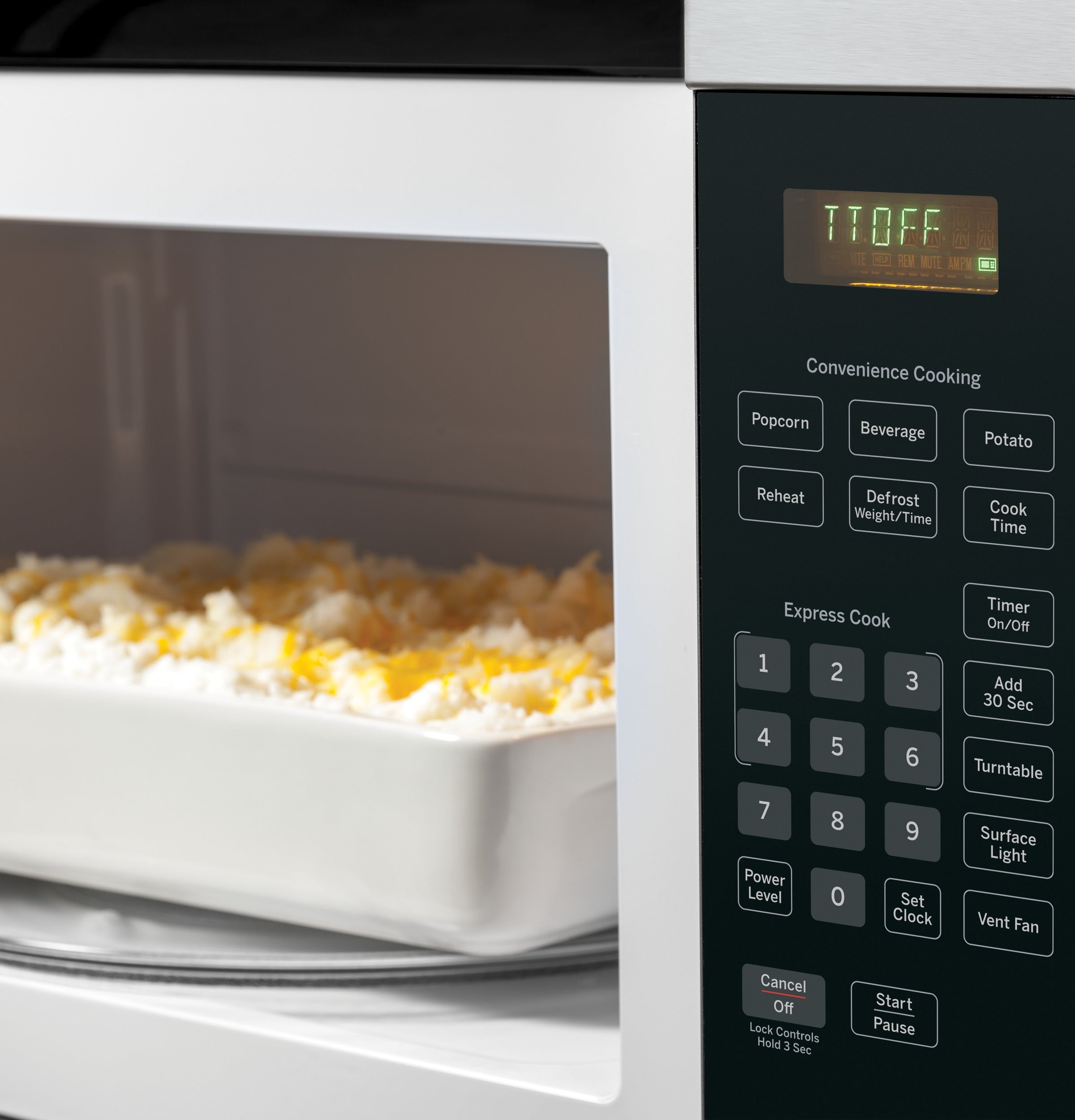 GE STAINLESS MICROWAVE - Pearl Silver|Black - Microwaves - Additional View 11