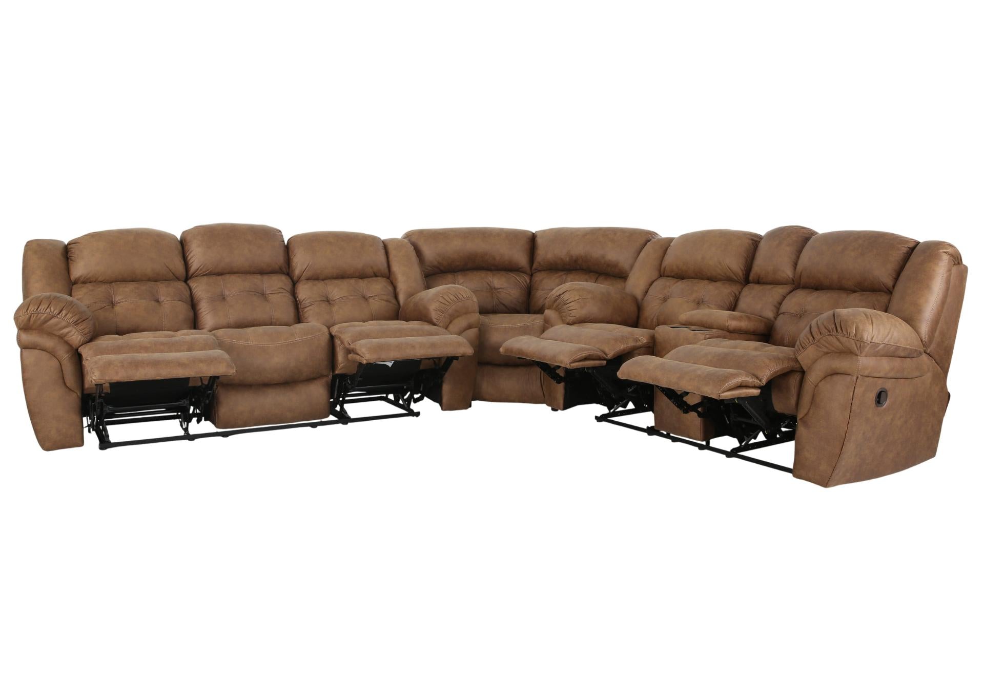 HAYGEN ALMOND 3 PIECE SECTIONAL - Additional View 1