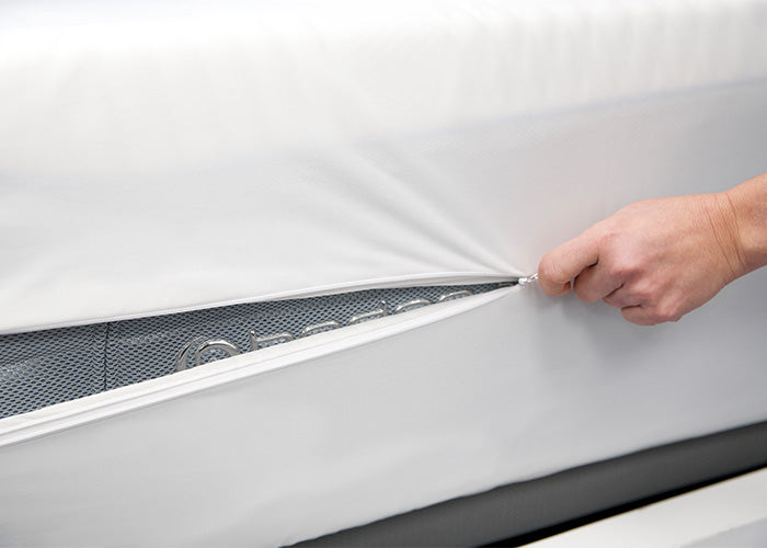 Bedgear - QUEEN MATTRESS SKIN ENCASEMENT - White Fabric - Protectors - Additional View 9