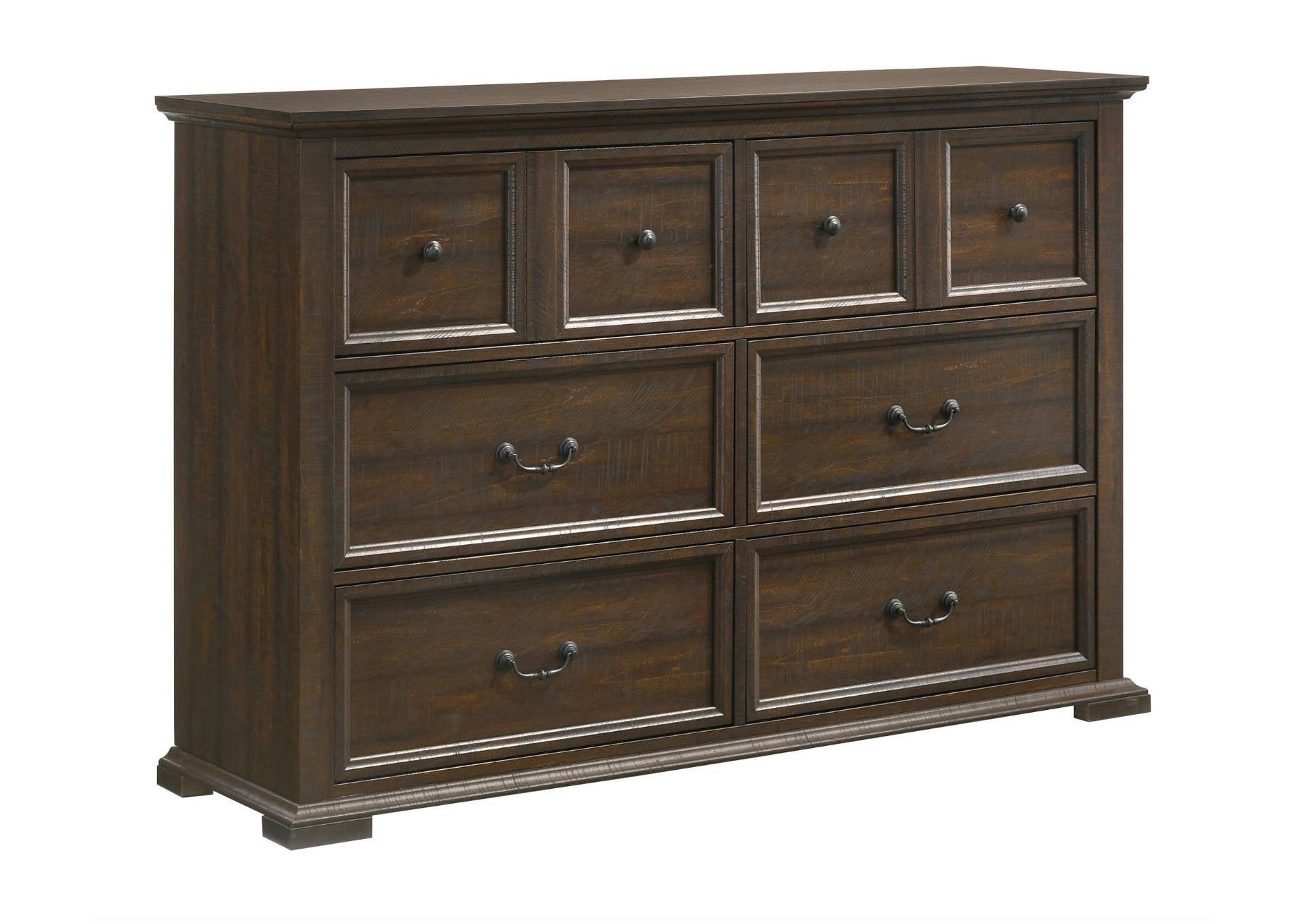 Mossberg Rustic Dresser - Oak - Additional View 1