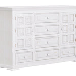 International Furniture Direct - Terra Dresser - White - Wood - Dresser & Mirror - Additional View 1
