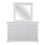 International Furniture Direct - Terra Dresser - White - Wood - Dresser & Mirror - Additional View 2