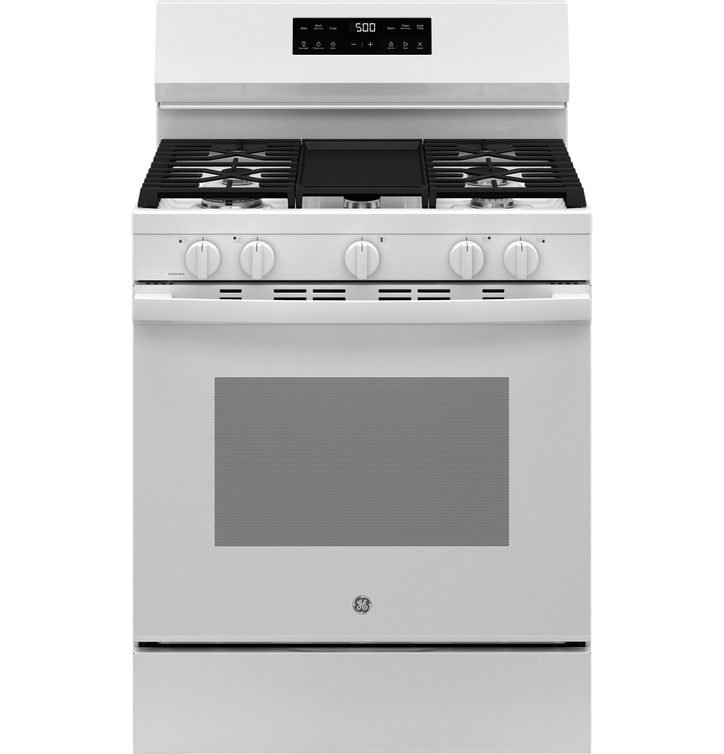 GE WHITE 30" FREE STANDING GAS RANGE - Ranges