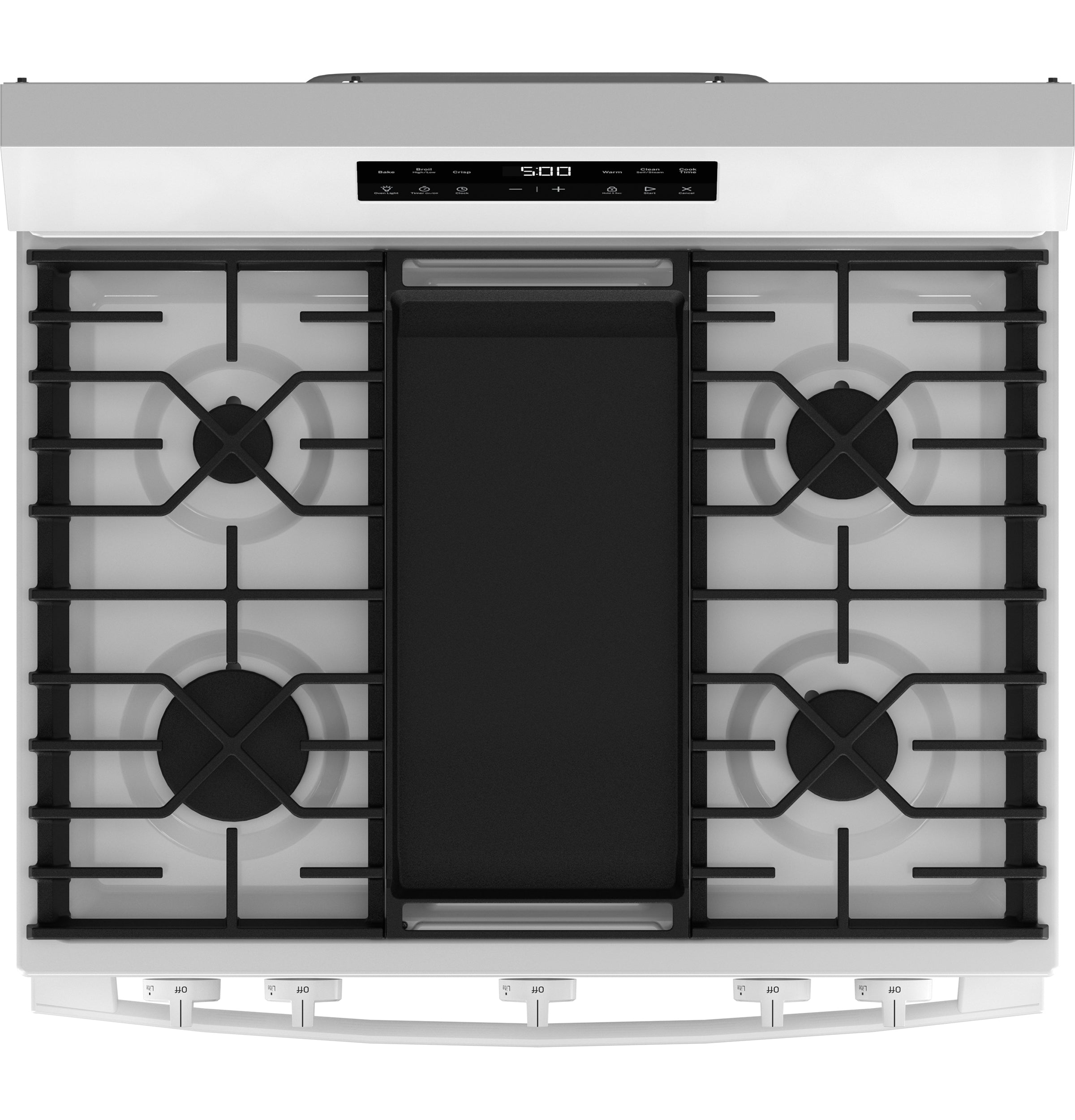 GE WHITE 30" FREE STANDING GAS RANGE - Ranges - Additional View 1