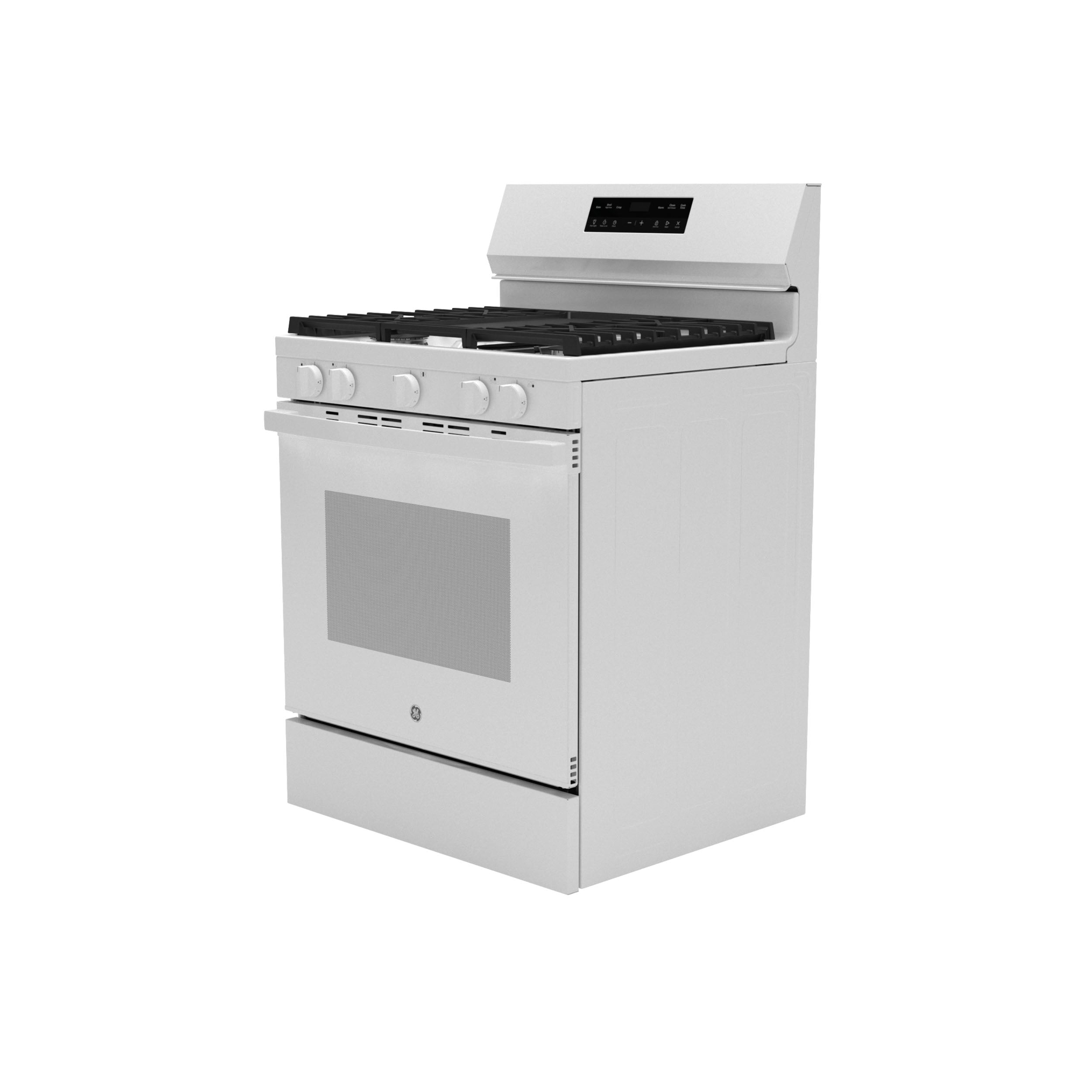 GE WHITE 30" FREE STANDING GAS RANGE - Ranges - Additional View 27