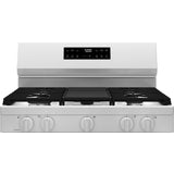 GE WHITE 30" FREE STANDING GAS RANGE - Ranges - Additional View 4