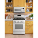 GE WHITE 30" FREE STANDING GAS RANGE - Ranges - Additional View 5