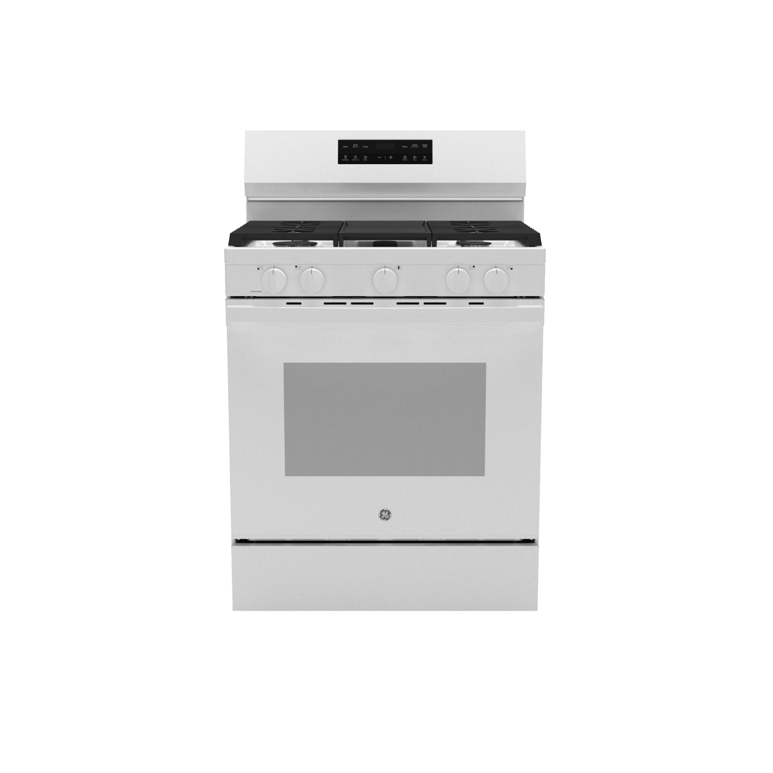 GE WHITE 30" FREE STANDING GAS RANGE - Ranges - Additional View 24