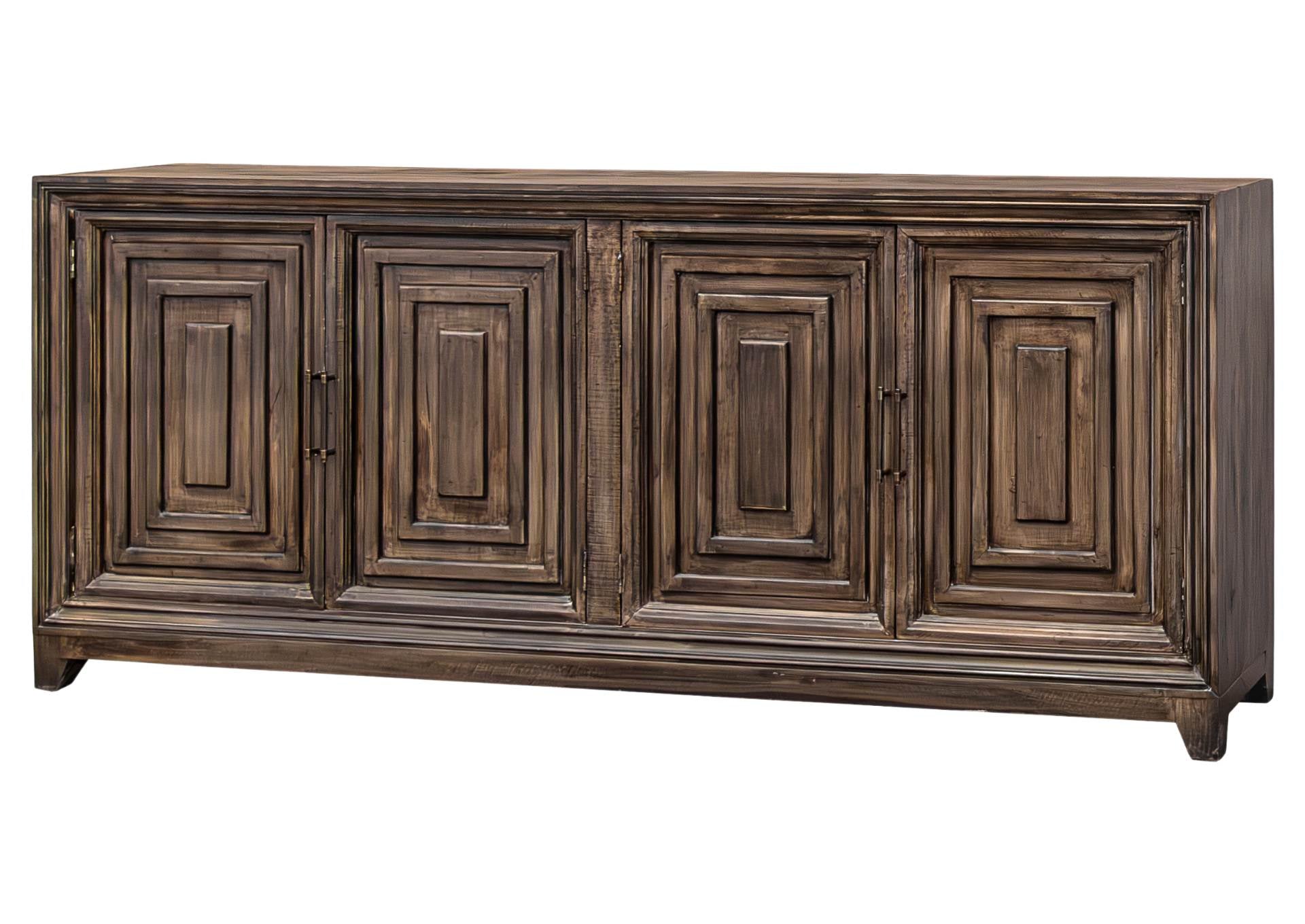 Grace 4 Door Console - Mocha