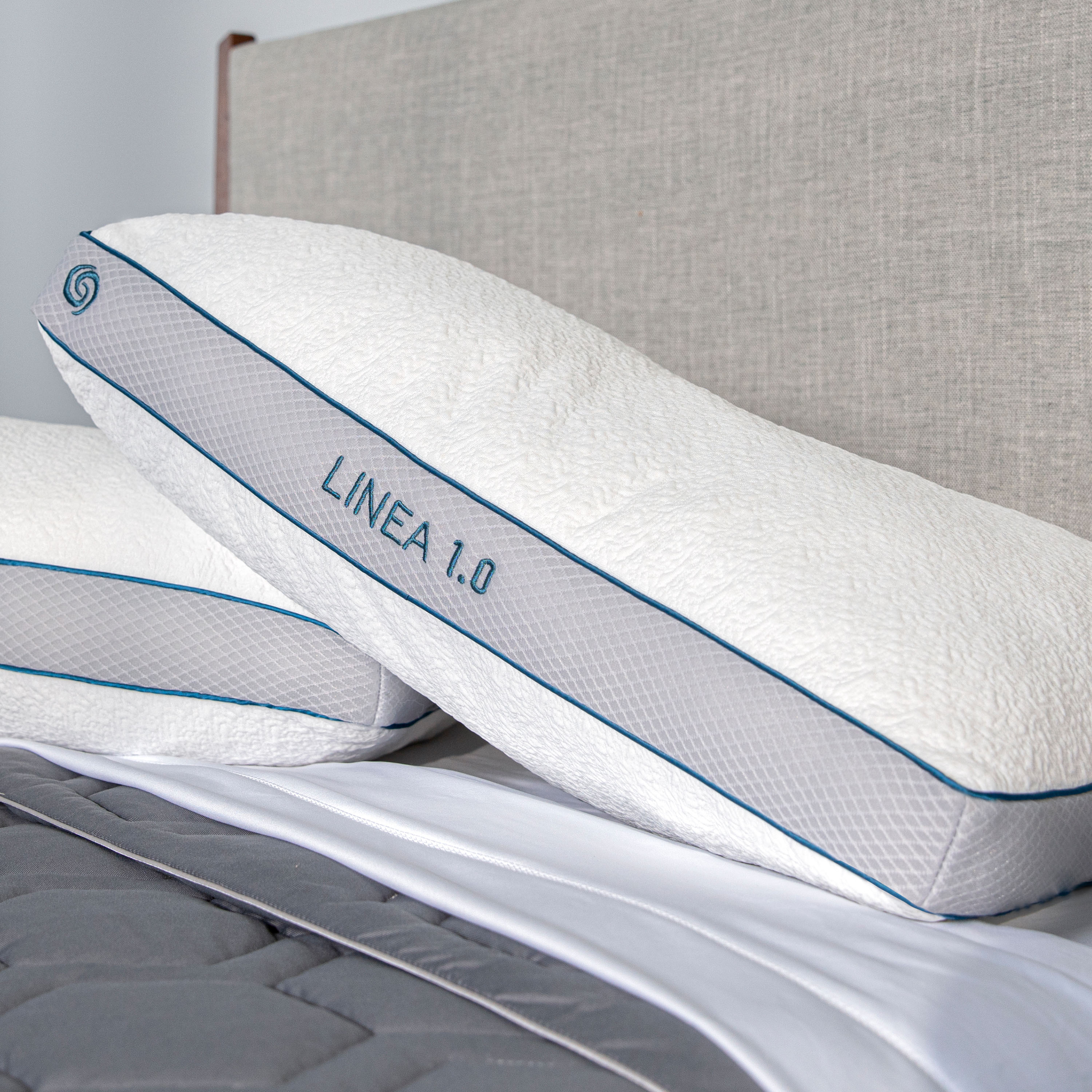 Bedgear - LINEA 2.0 PILLOW - White Fabric - Pillows - Additional View 1
