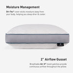 Bedgear - LINEA 2.0 PILLOW - White Fabric - Pillows - Additional View 6