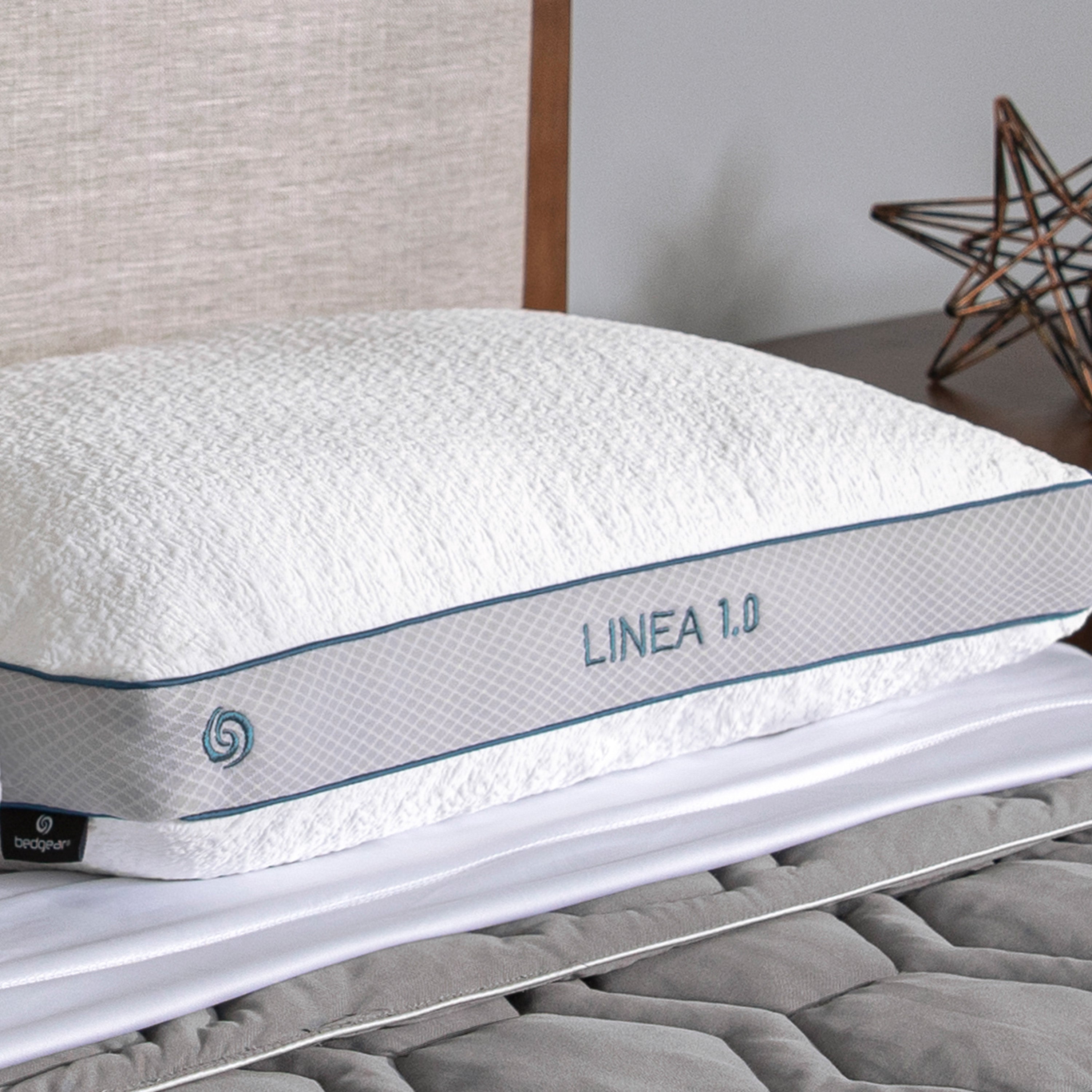 Bedgear - LINEA 3.0 PILLOW - White Fabric - Pillows - Additional View 4