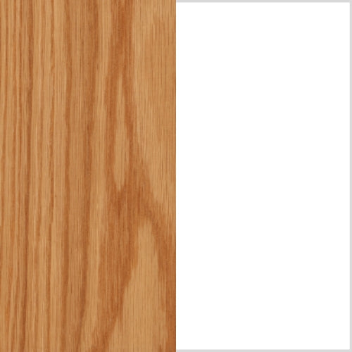 Ashley Furniture - Realyn Chair Side End Table - Insert Mirror - White / Brown - Light Brown Glass|Wood - Tables - Additional View 8