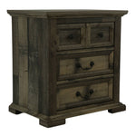 Mossberg Rustic Nightstand - Grey - Additional View 1