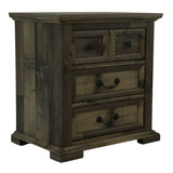Mossberg Rustic Nightstand - Grey - Additional View 1