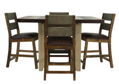 Jefferson 5 Piece Counter Height Dining Set