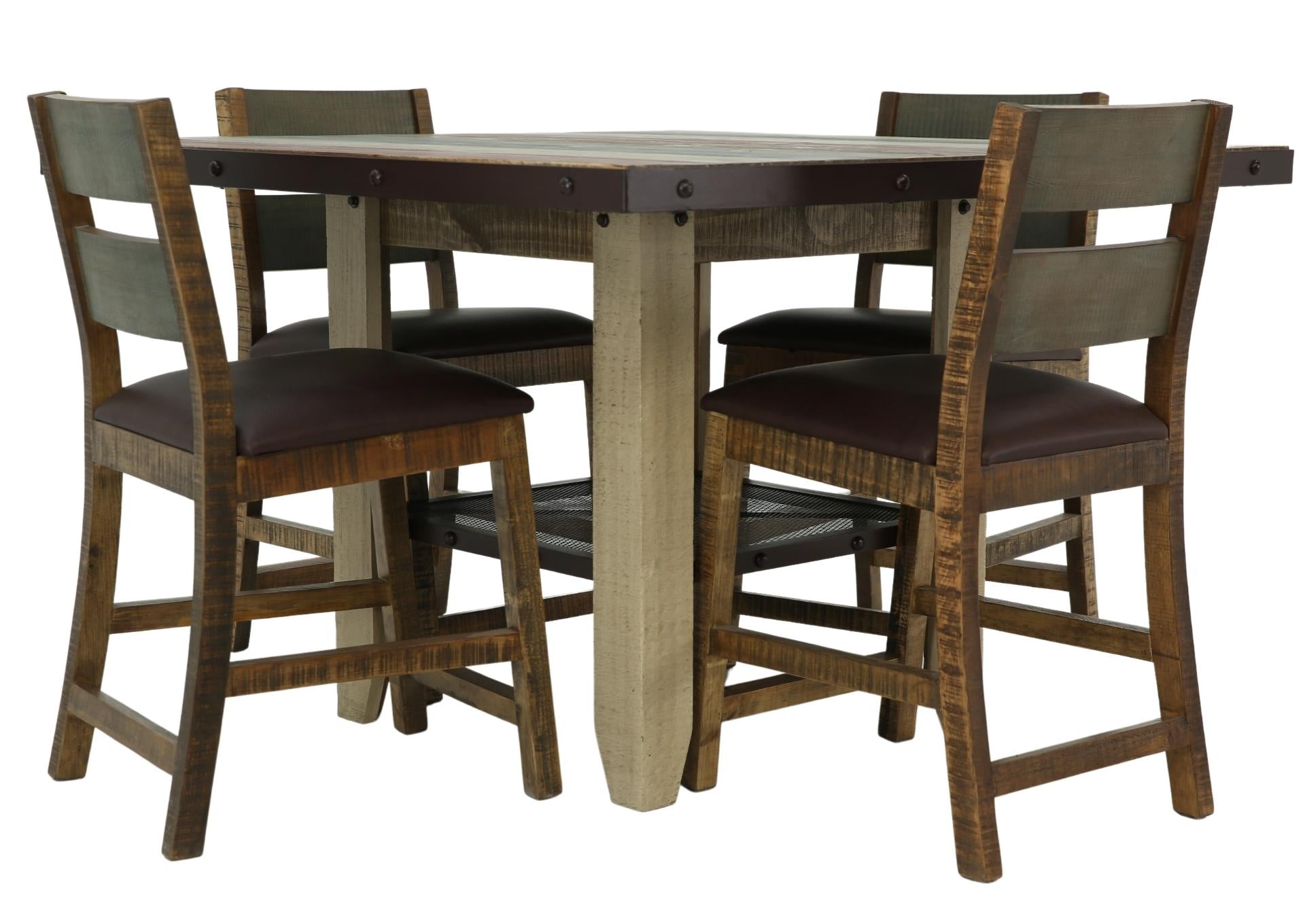 Jefferson 5 Piece Counter Height Dining Set - Additional View 1