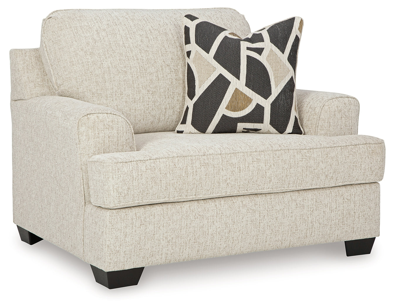 Ashley Furniture - HEARTCORT QUARTZ OVERSIZED CHAIR - Beige Fabric - Chairs