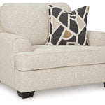 Ashley Furniture - HEARTCORT QUARTZ OVERSIZED CHAIR - Beige Fabric - Chairs