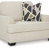 Ashley Furniture - HEARTCORT QUARTZ OVERSIZED CHAIR - Beige Fabric - Chairs