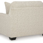Ashley Furniture - HEARTCORT QUARTZ OVERSIZED CHAIR - Beige Fabric - Chairs - Additional View 4