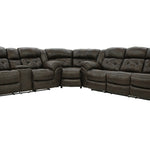 Haygen 3 Piece Power Sectional - Espresso