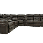 Haygen 3 Piece Power Sectional - Espresso - Additional View 1