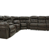 Haygen 3 Piece Power Sectional - Espresso - Additional View 1