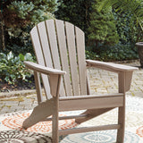 Ashley Furniture - Sundown Treasure Adirondack Chair - Brown - Light Brown Plastic - Chairs - Additional View 1