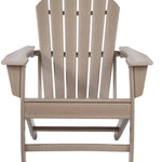 Ashley Furniture - Sundown Treasure Adirondack Chair - Brown - Light Brown Plastic - Chairs - Additional View 2