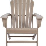 Ashley Furniture - Sundown Treasure Adirondack Chair - Brown - Light Brown Plastic - Chairs - Additional View 2