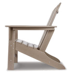 Ashley Furniture - Sundown Treasure Adirondack Chair - Brown - Light Brown Plastic - Chairs - Additional View 4