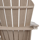 Ashley Furniture - Sundown Treasure Adirondack Chair - Brown - Light Brown Plastic - Chairs - Additional View 11