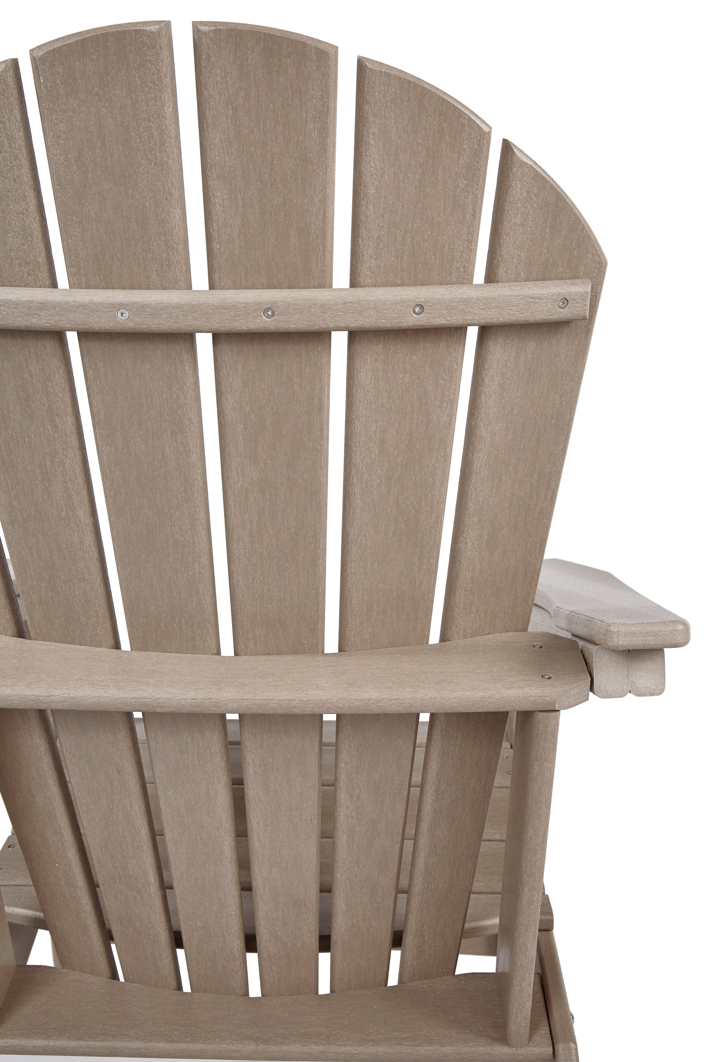 Ashley Furniture - Sundown Treasure Adirondack Chair - Brown - Light Brown Plastic - Chairs - Additional View 11
