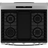 GE STAINLESS 30" FREE STANDING GAS RANGE - Pearl Silver|Black - Ranges - Additional View 1