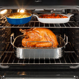 GE STAINLESS 30" FREE STANDING GAS RANGE - Pearl Silver|Black - Ranges - Additional View 15