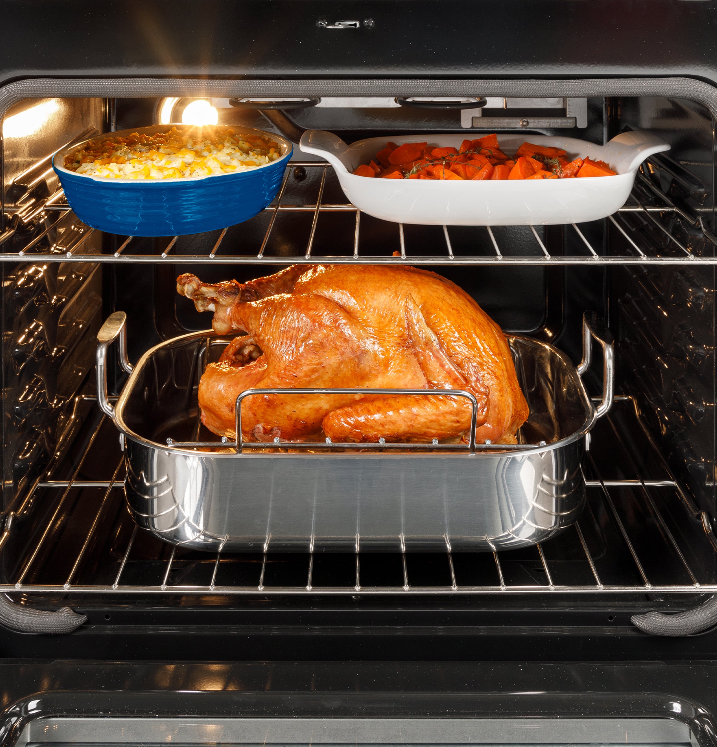 GE STAINLESS 30" FREE STANDING GAS RANGE - Pearl Silver|Black - Ranges - Additional View 15