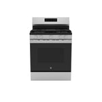 GE STAINLESS 30" FREE STANDING GAS RANGE - Pearl Silver|Black - Ranges - Additional View 23
