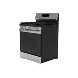 GE STAINLESS 30" FREE STANDING GAS RANGE - Pearl Silver|Black - Ranges - Additional View 26