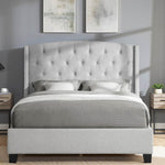 Eva Queen Bed - Dove - Additional View 3