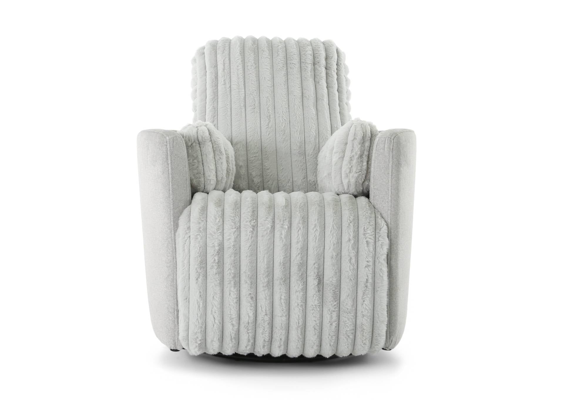 Presley Swivel Glider Recliner - Fog