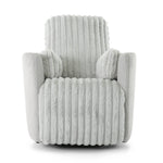 Presley Swivel Glider Recliner - Fog