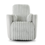 Presley Swivel Glider Recliner - Fog