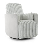 Presley Swivel Glider Recliner - Fog - Additional View 1