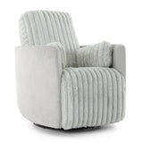Presley Swivel Glider Recliner - Fog - Additional View 1