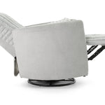 Presley Swivel Glider Recliner - Fog - Additional View 3